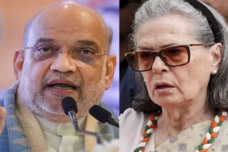 Amit Shah Sonia Gandhi
