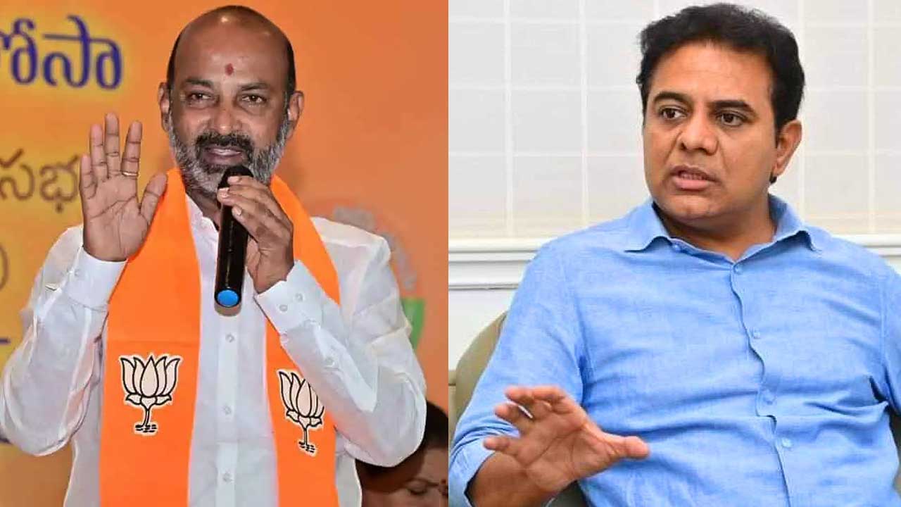 Bandi Sanjay KTR