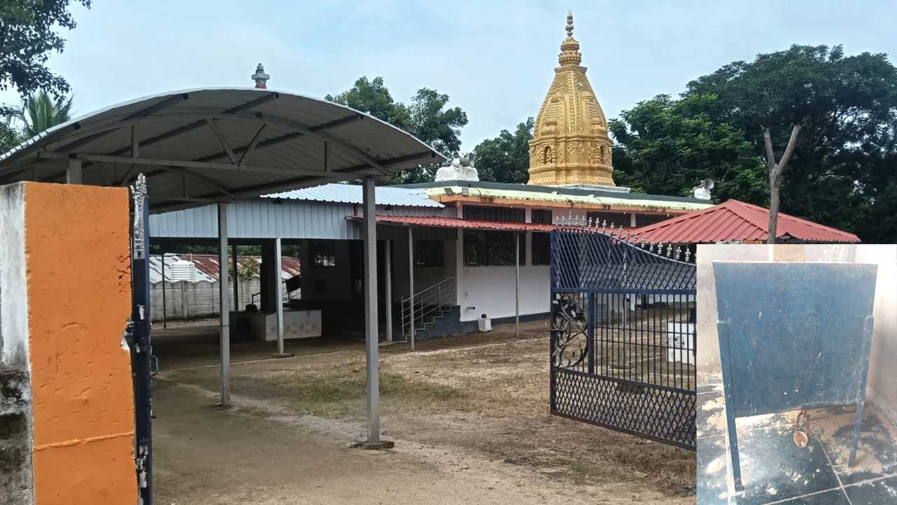 Gandhari temple theft |