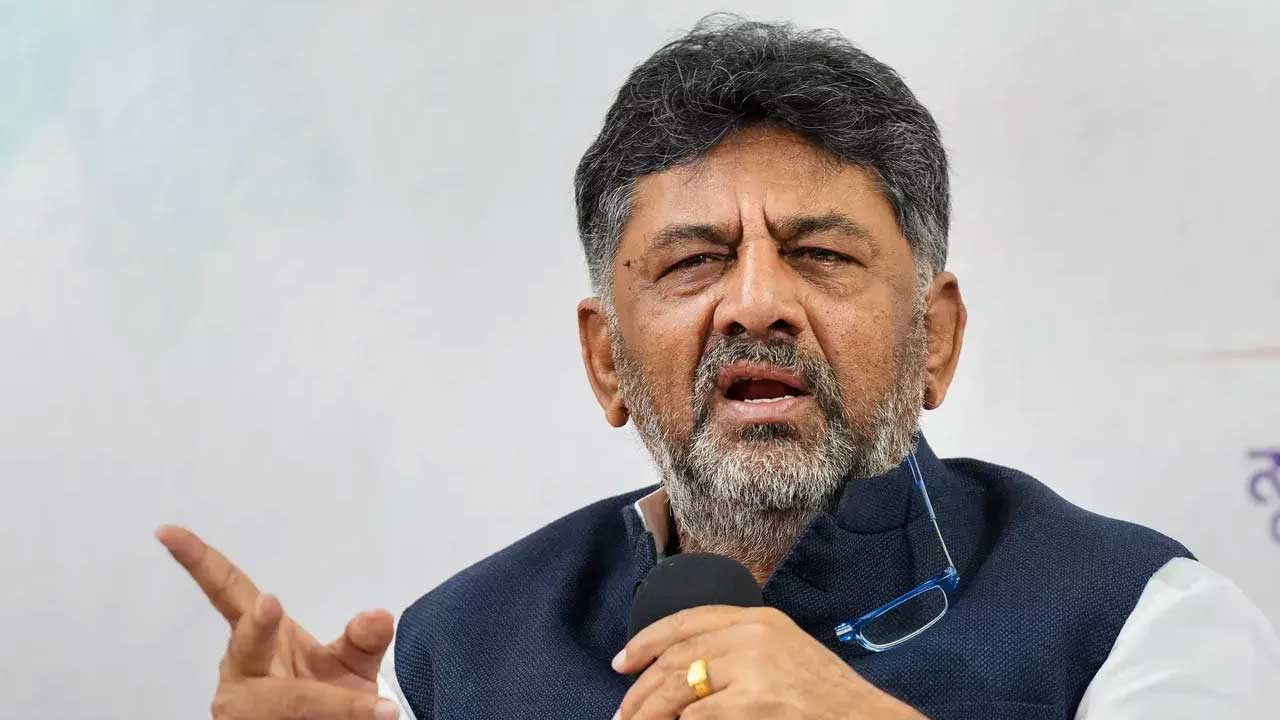 Karnataka CM DK Shivakumar