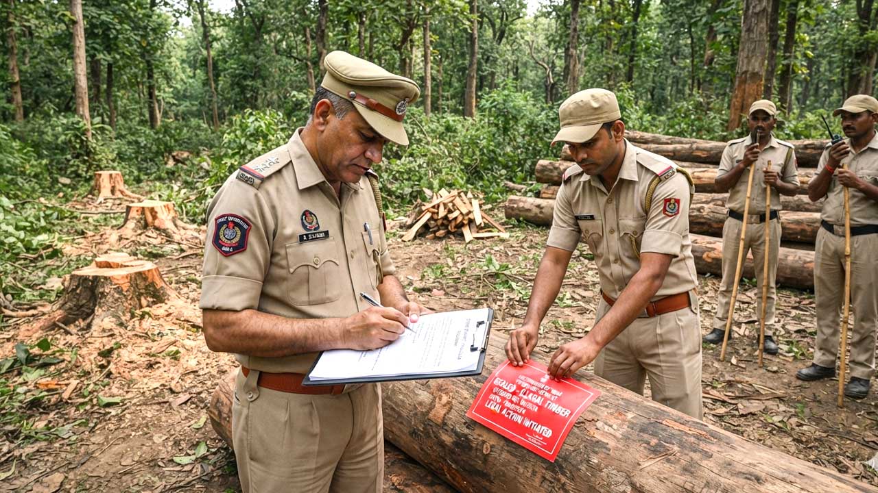 Illegal Tree Cutting |