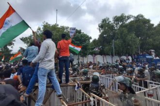 Jharkhand Assembly Protest