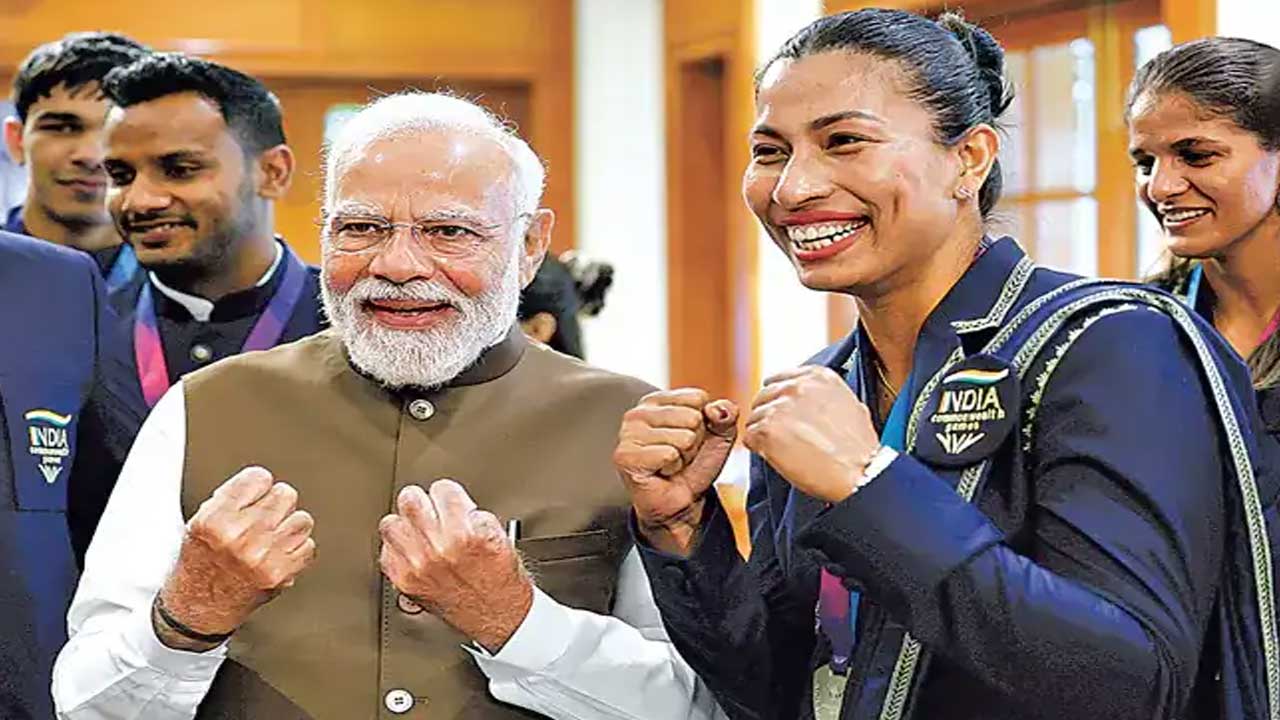 PM Modi Athletes Meet