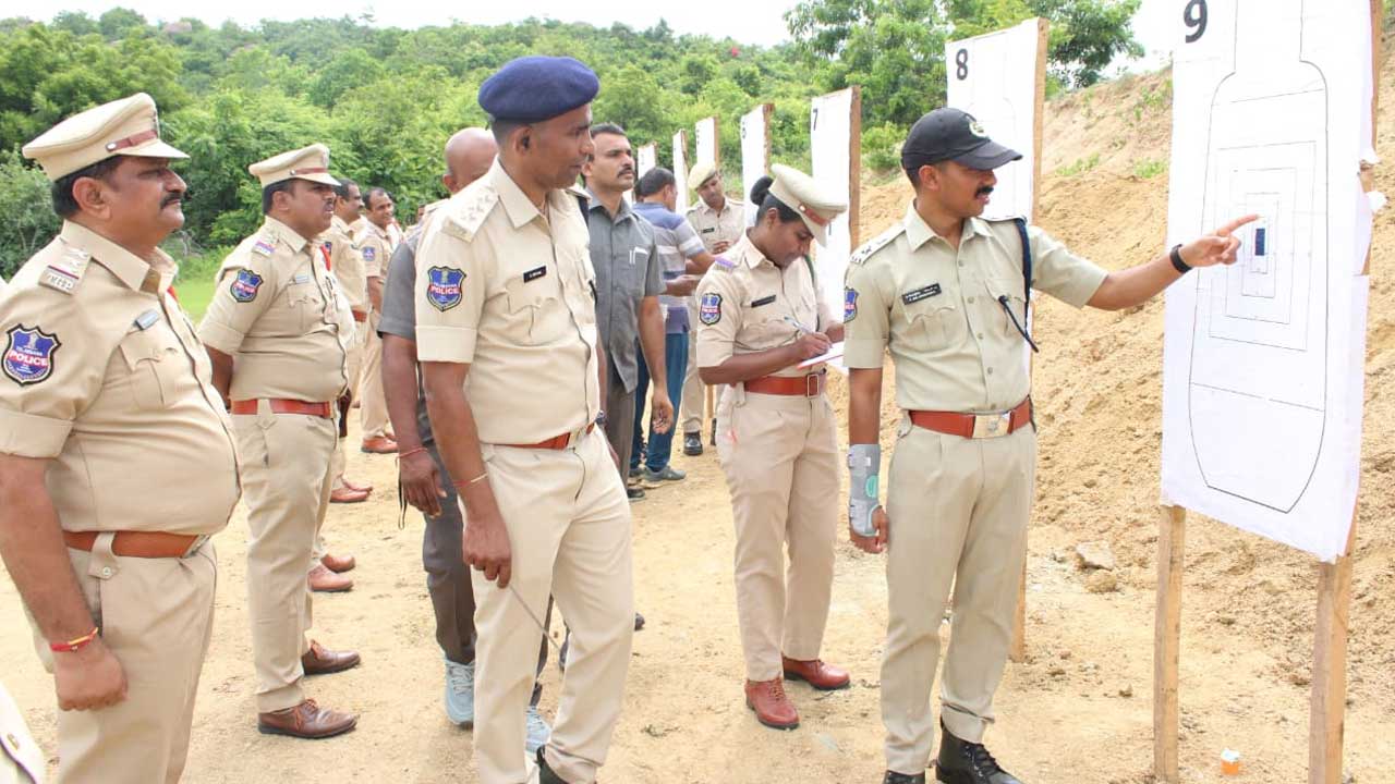 Police Firing Practice |