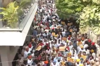 AAP Protest