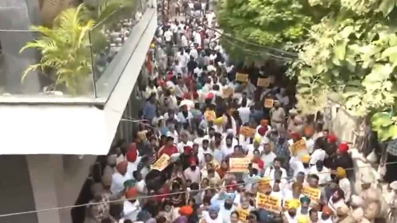 AAP Protest