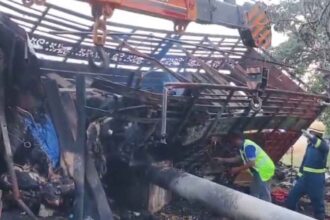 DCM Van Fire