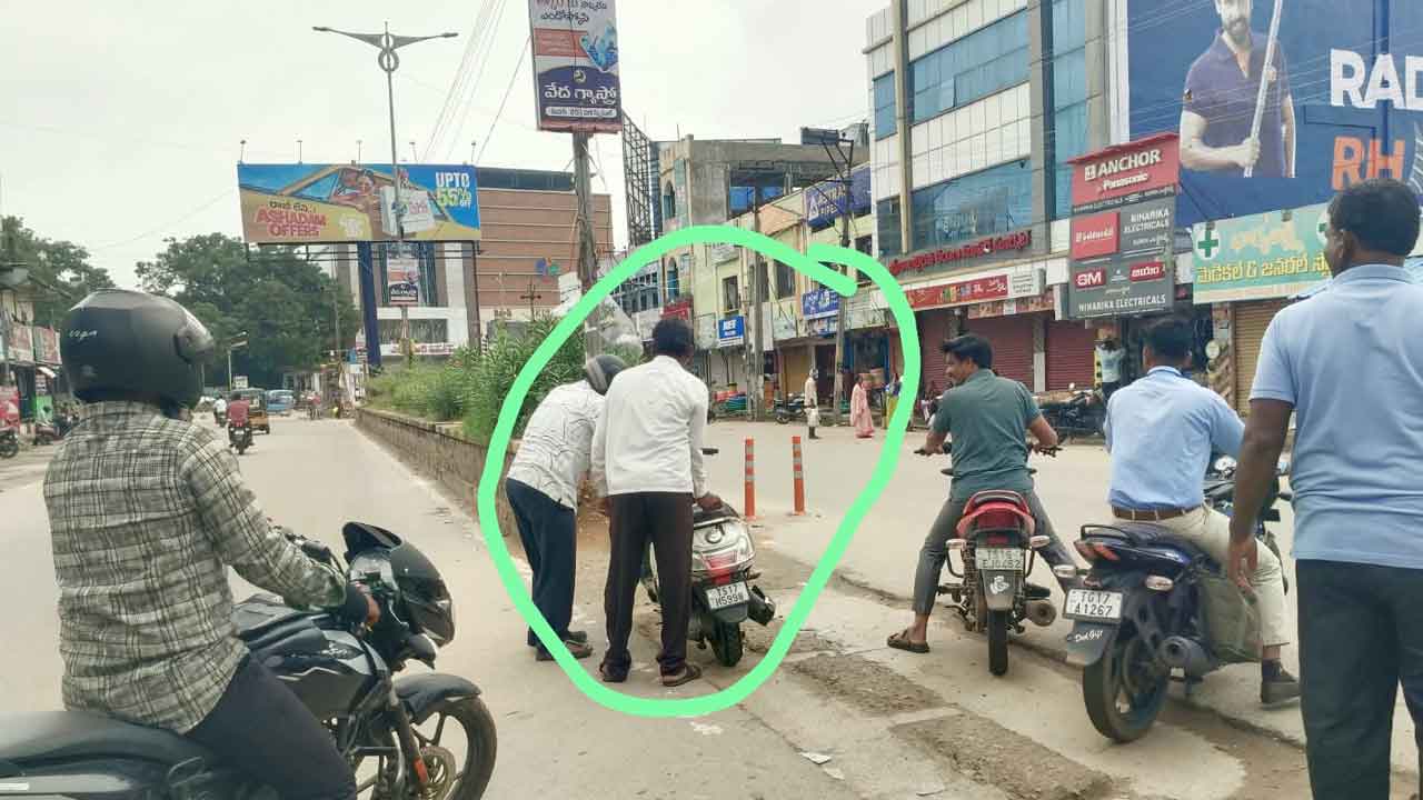Dangerous U-turn