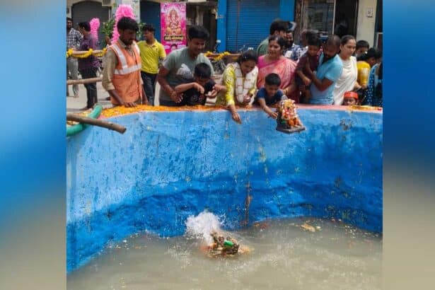 Ganesh Immersion Nizamabad