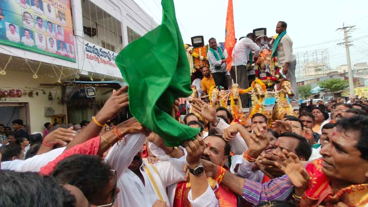 Ganesh immersion procession