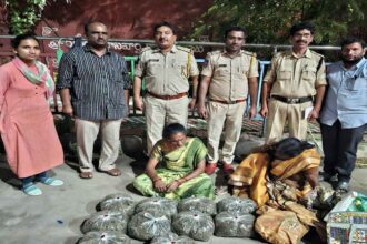 Ganjai Seized Malkajgiri