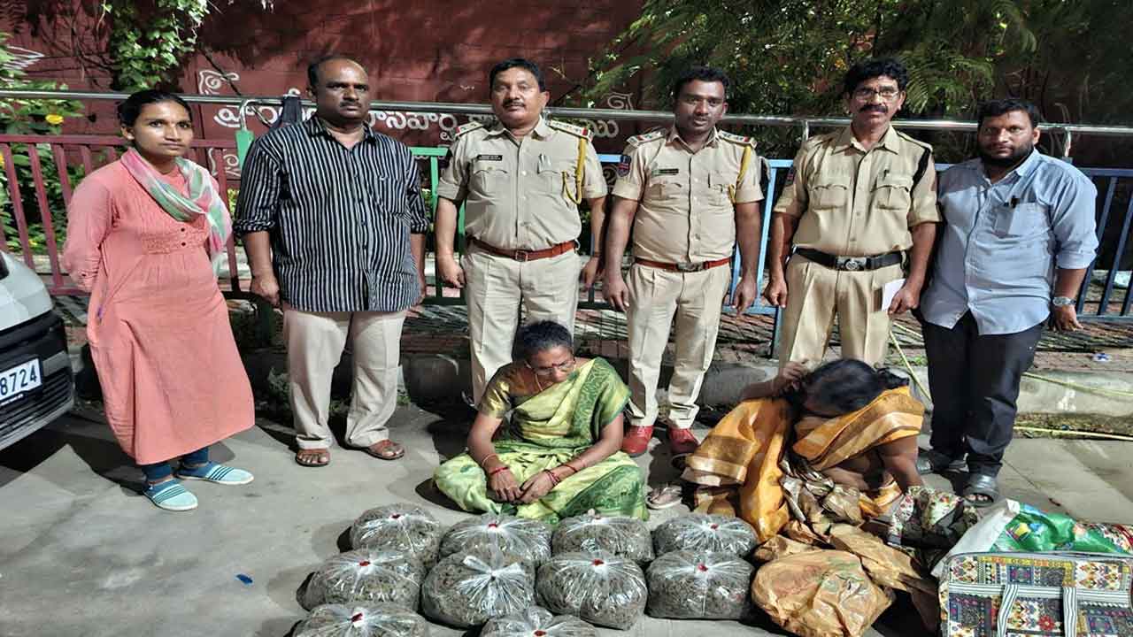 Ganjai Seized Malkajgiri