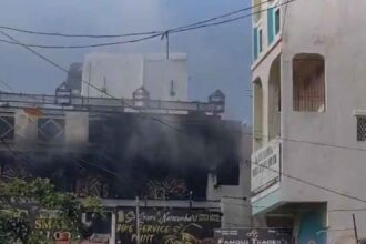 House Fire in Nizamabad