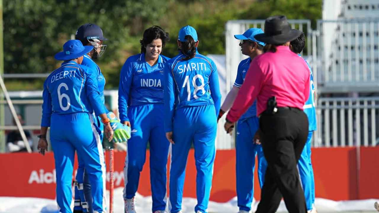 India Women Gold Medal