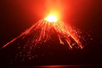 Anak Krakatoa Eruption