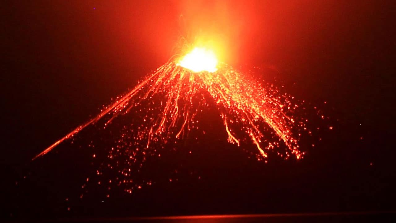 Anak Krakatoa Eruption