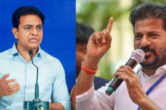 KTR Revanth Reddy