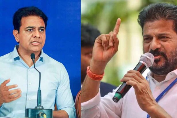 KTR Revanth Reddy