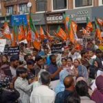 Kashmir BJP Protest