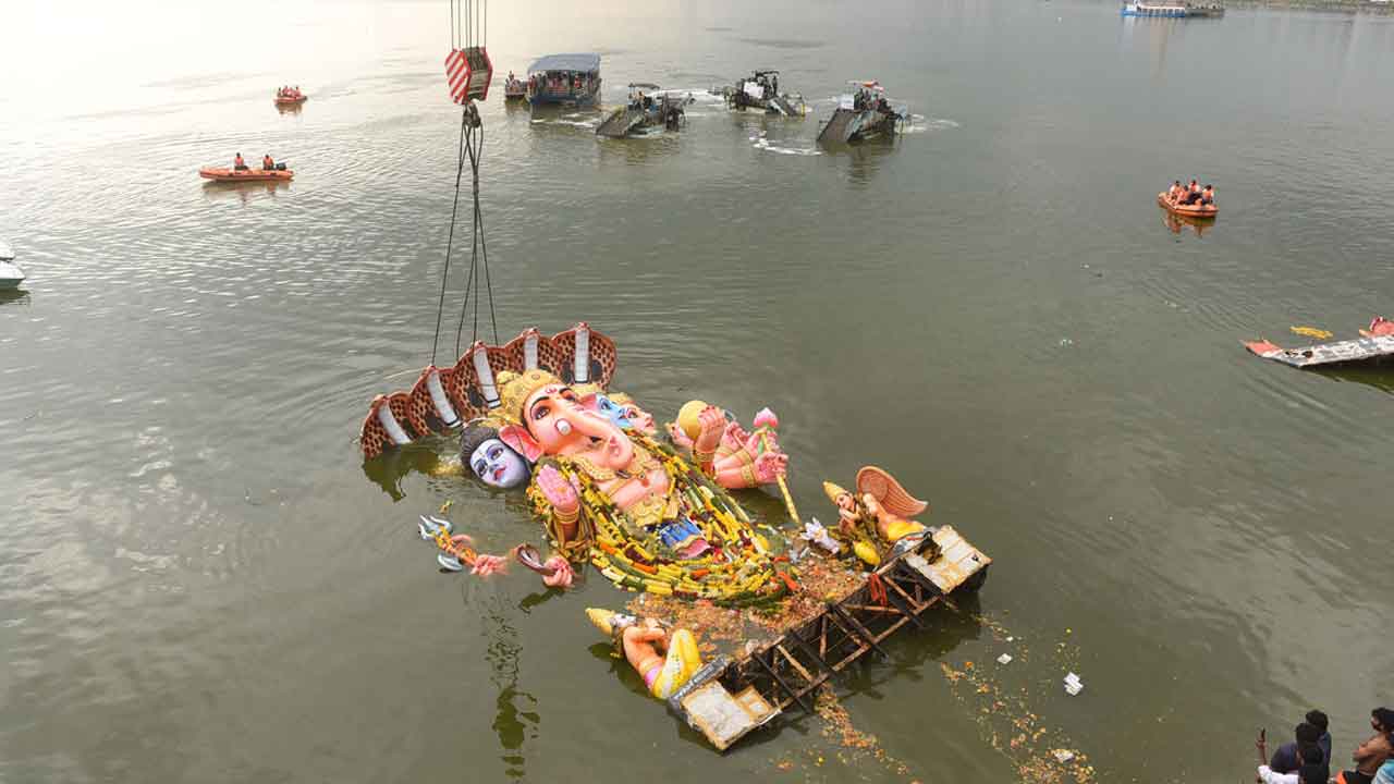 Khairatabad Ganesh Immersion