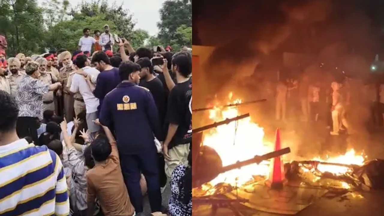 LPU student protests