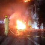 Noida Bus Fire