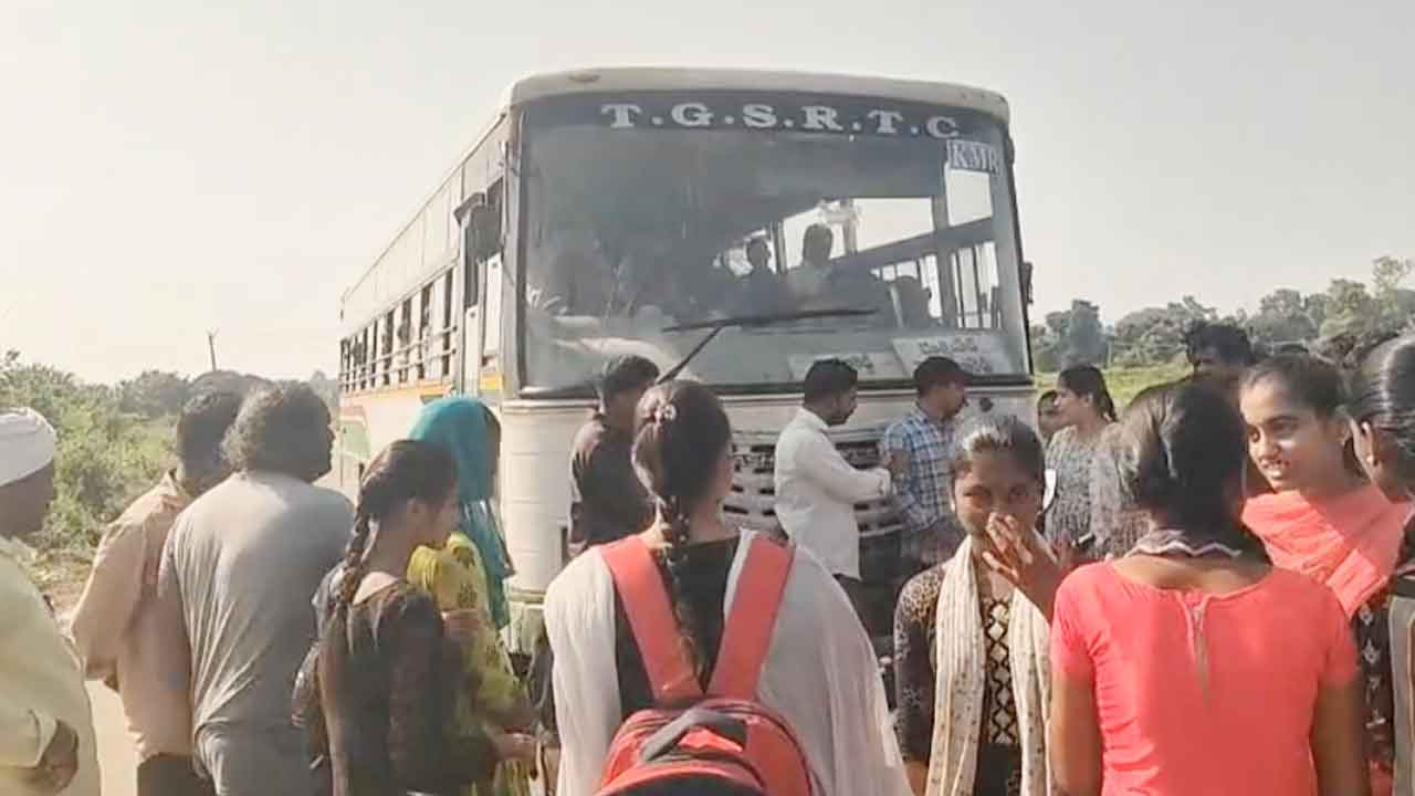 RTC Bus Protest
