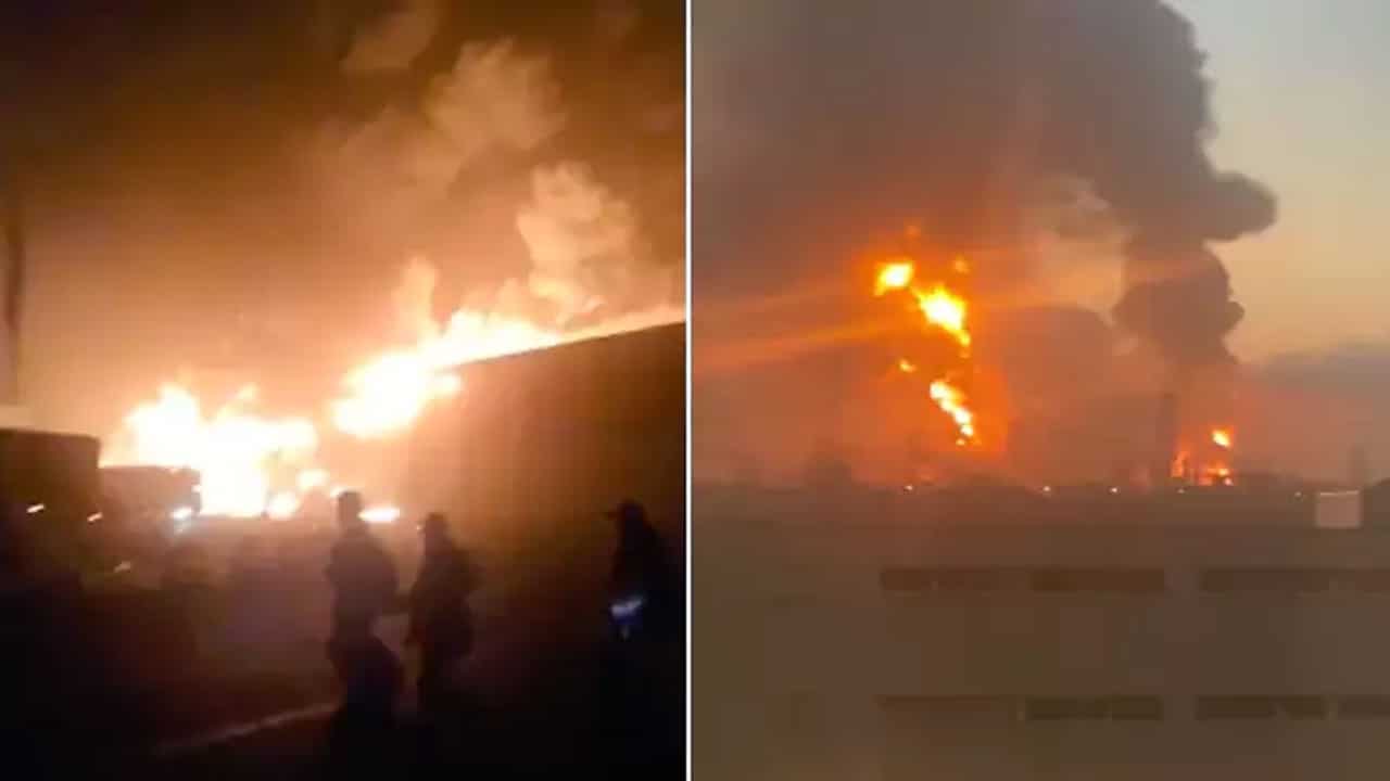 Ukraine Russia Drone Attack