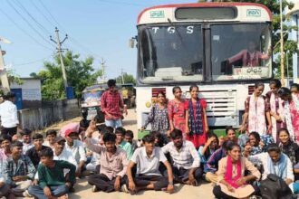 Student Bus Protest