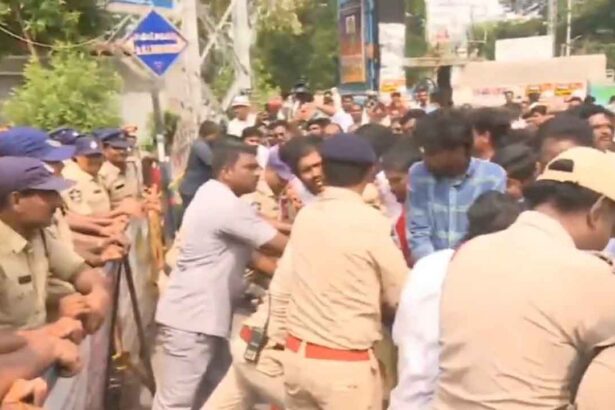 YSRCP Protest Vijayawada