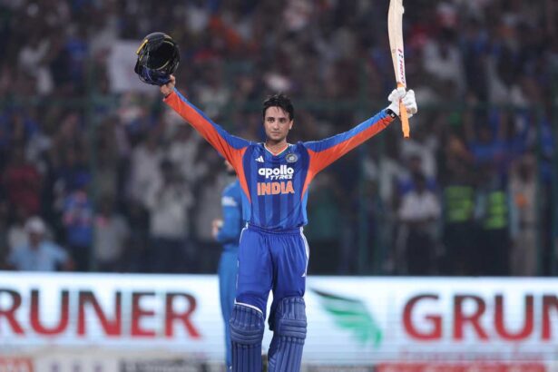 Abhishek Sharma Century