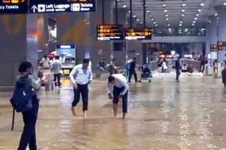 Delhi Airport Flood
