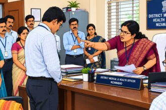 Nizamabad DMHO Harassment