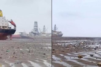 Argentina Sea Recedes
