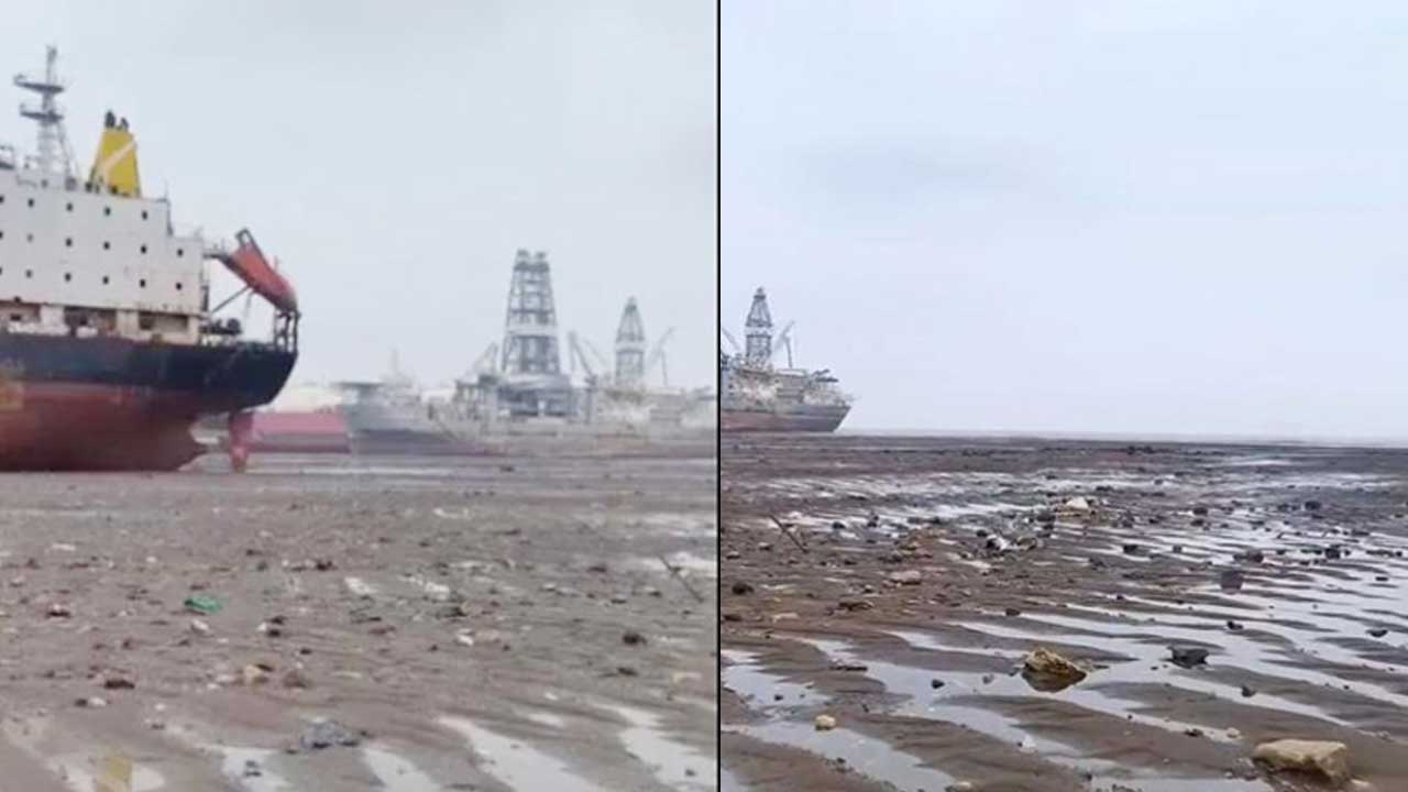 Argentina Sea Recedes