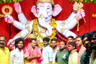 Padmanagar Ganesh Laddu Auction