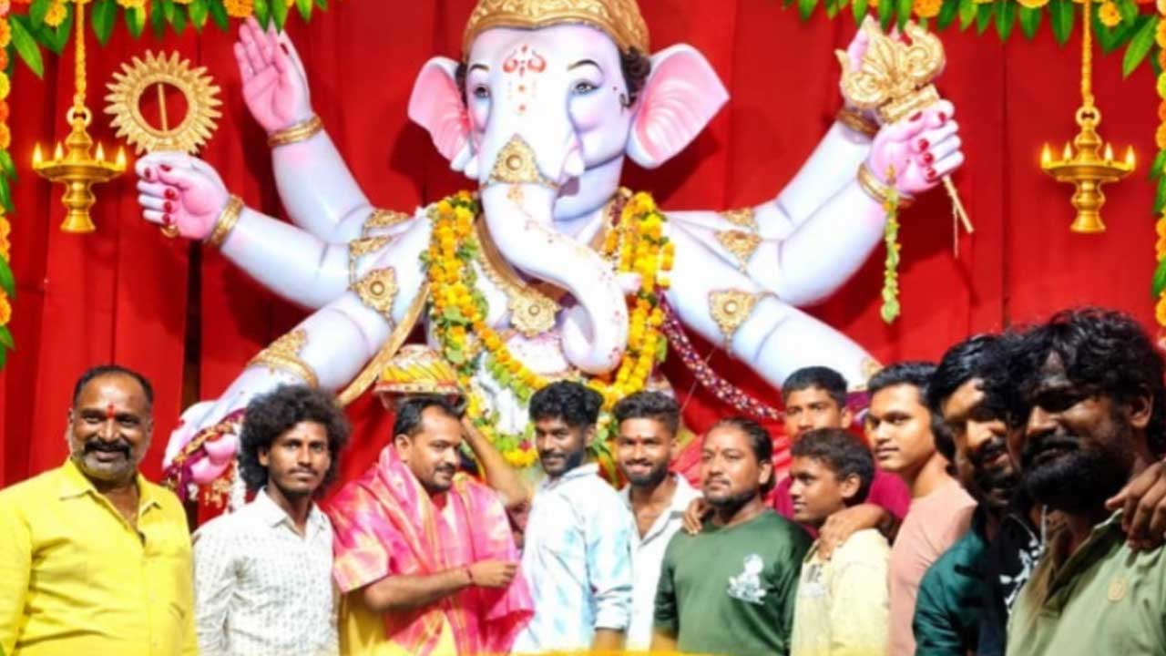 Padmanagar Ganesh Laddu Auction
