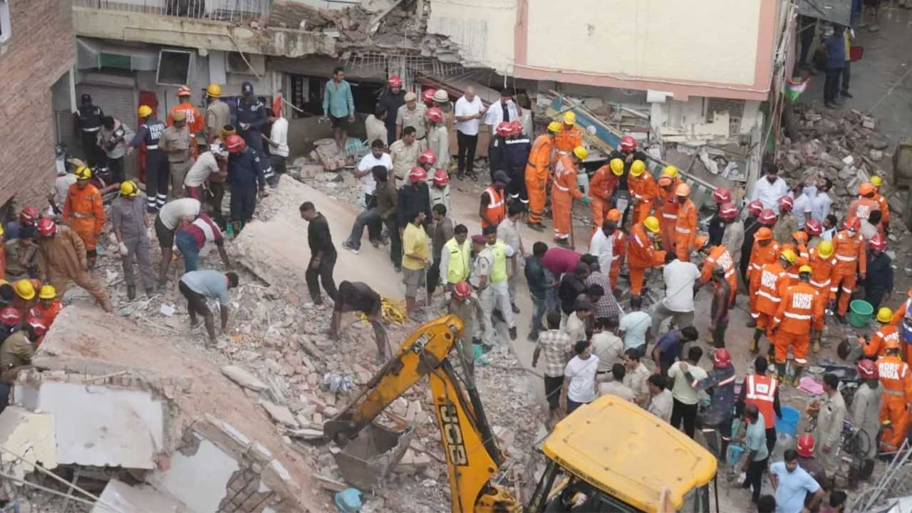 Delhi Building Collapse