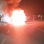 Shamshabad Car Fire