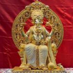 Gold Ganesha Idol