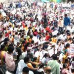 Telangana Employees Protest