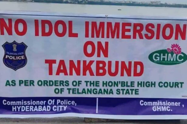 Tank Bund Ganesh Immersion