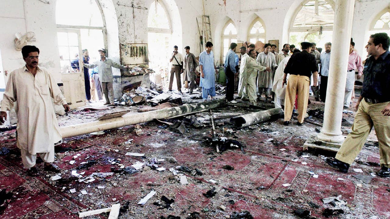 Pakistan Mosque Blast