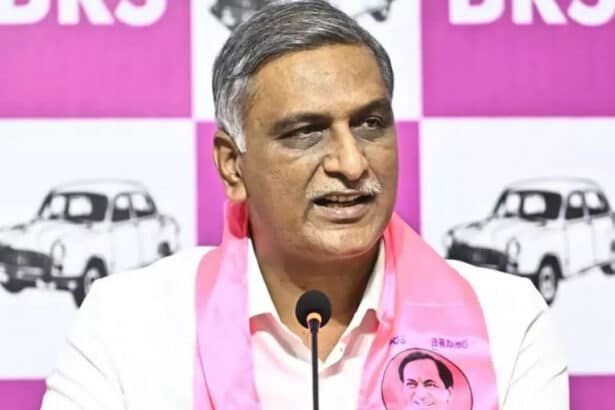Harish Rao Comments