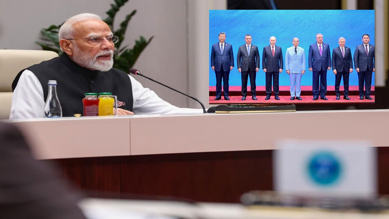 Modi SCO Group Photo