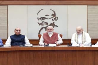 Modi Cabinet Meeting