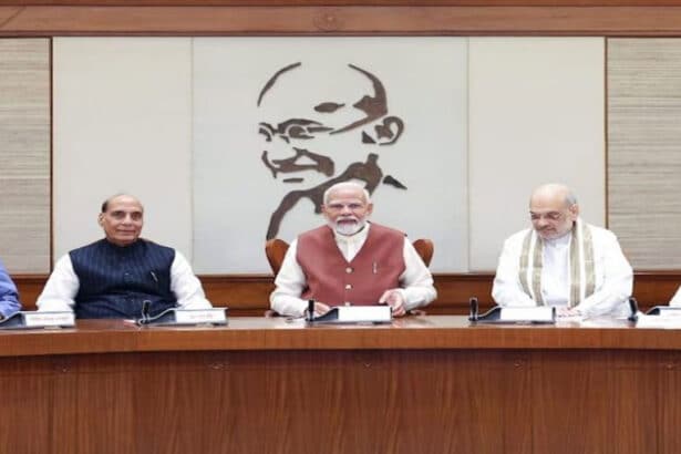Modi Cabinet Meeting