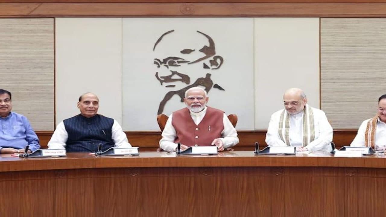 Modi Cabinet Meeting