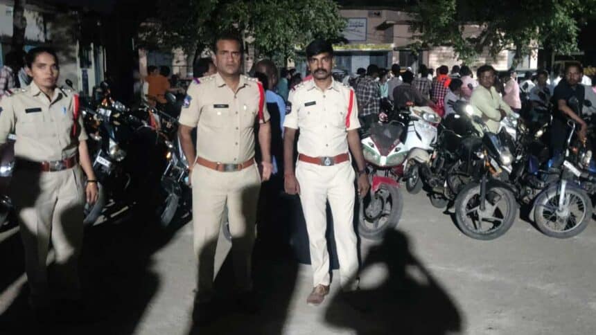 Dichpally Police Cordon Search |