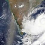 Cyclone Arnab Landfall